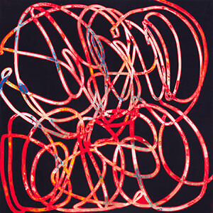 painting, Let There Be Light, by Mary Didoardo